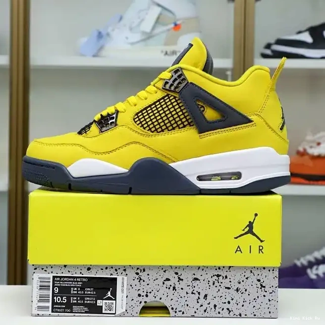 AIR RETRO 4 AIR Kimikick JORDAN 'LIGHTNING' JORDAN 2021 0817